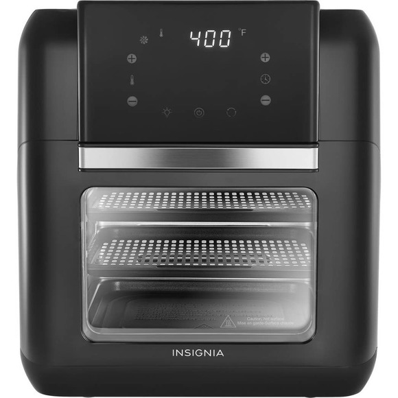Insgnia Kitchen Insignia Qt Digital Air Fryer Oven Stainless Steel